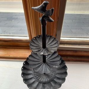 🍬3/20🍬Black Metal Tiered Stand